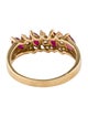 Ring 18K Ruby & Diamond Ring