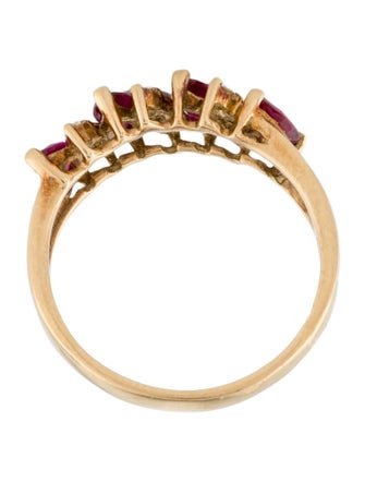 Ring 18K Ruby & Diamond Ring