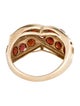 Ring 10K 2.73ctw Garnet Band
