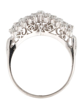 Ring Platinum 1.03ctw Diamond Cocktail Ring