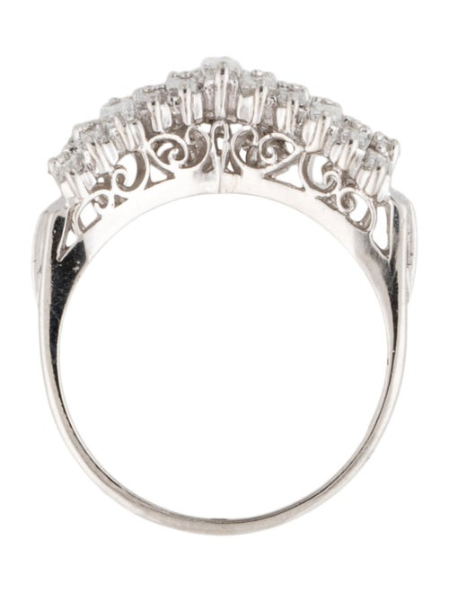 Ring Platinum 1.03ctw Diamond Cocktail Ring