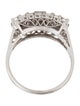 Ring Platinum Diamond Cocktail Ring