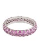 Ring 18K 1.86ctw Sapphire Eternity Band