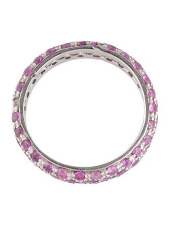 Ring 18K 1.86ctw Sapphire Eternity Band