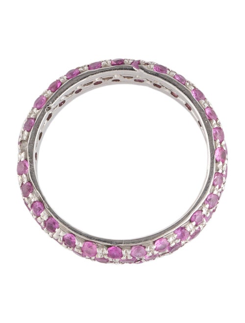 Ring 18K 1.86ctw Sapphire Eternity Band