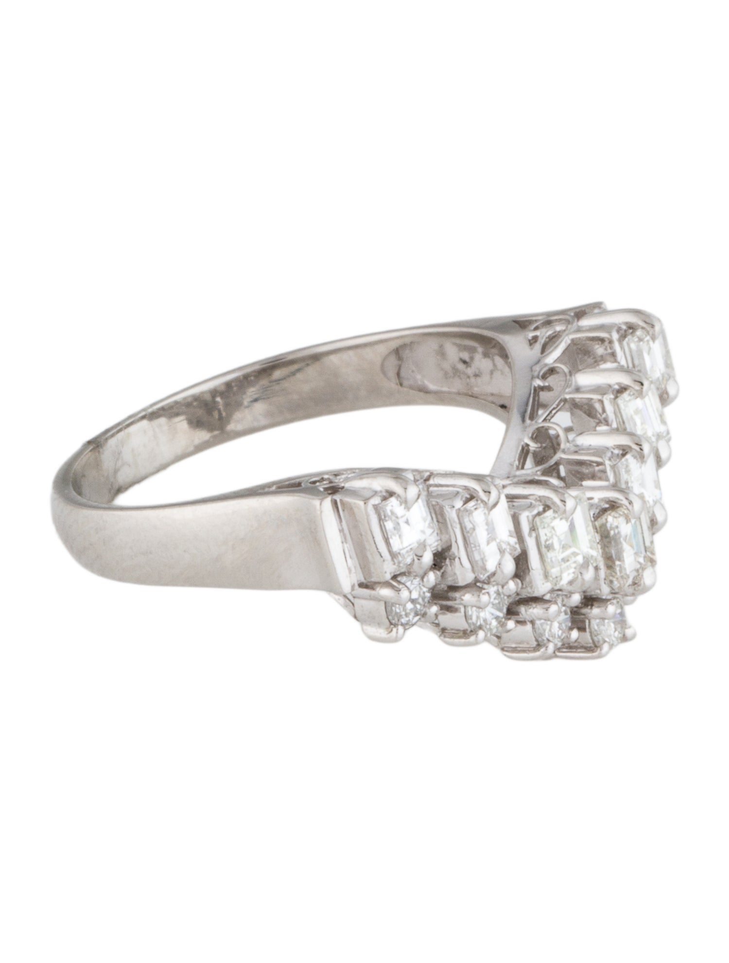 Ring Platinum 1.00ctw Diamond