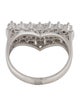 Ring Platinum 1.00ctw Diamond Ring