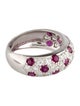 Ring 18K 1.65ctw Ruby & Diamond Band