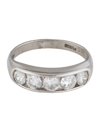 Ring Platinum 1.00ctw Diamond Band