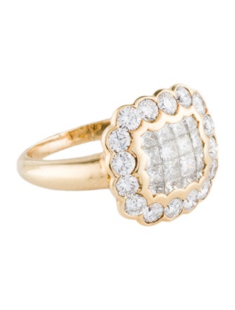 Ring 18K 2.00ctw Diamond Cocktail Ring