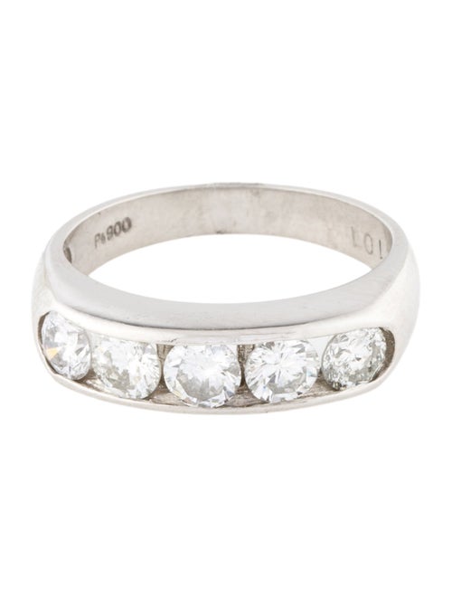 Ring Platinum 1.01ctw Diamond Band