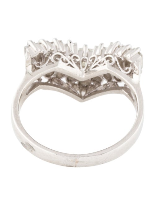 Ring Platinum 1.0ctw Diamond Cocktail Ring