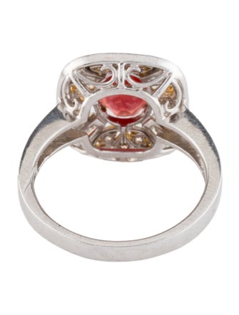 Ring 18K Labradorite & Diamond Cocktail Ring