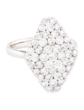 Ring 18K 2.05ctw Diamond Cocktail Ring