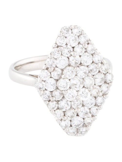 Ring 18K 2.05ctw Diamond Cocktail Ring