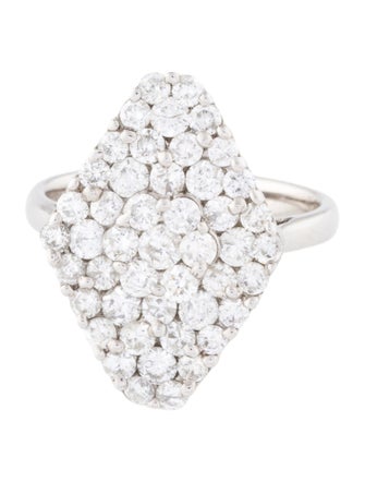 Ring 18K 2.05ctw Diamond Cocktail Ring