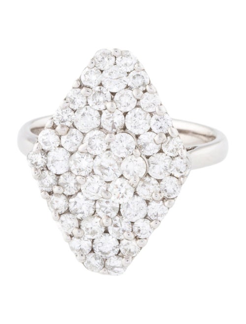 Ring 18K 2.05ctw Diamond Cocktail Ring