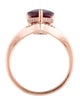 Ring 10K 3.09ctw Rhodolite & Diamond Cocktail Ring