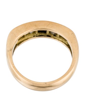 Ring 18K Sapphire & Diamond Band