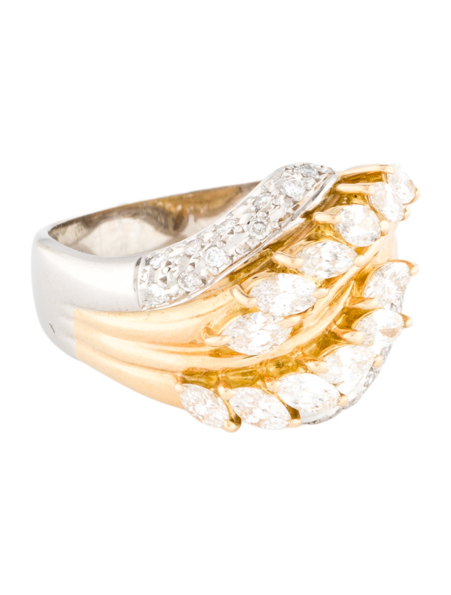 Ring 1.33ctw Diamond Cocktail