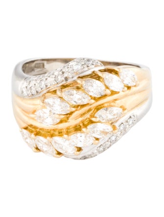 Ring 1.33ctw Diamond Cocktail Ring