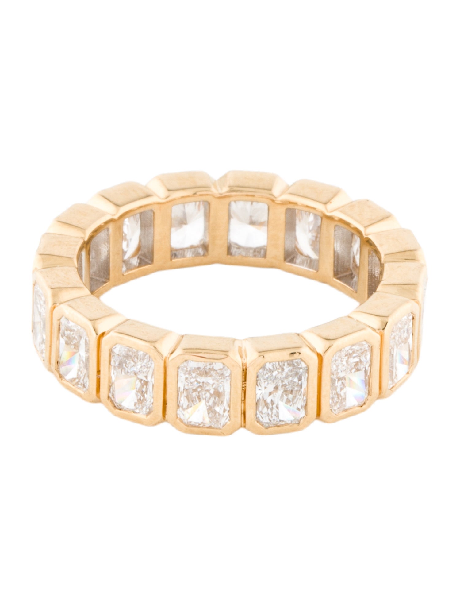 Ring 18K 4.95ctw Lab-Grown Diamond Eternity Band