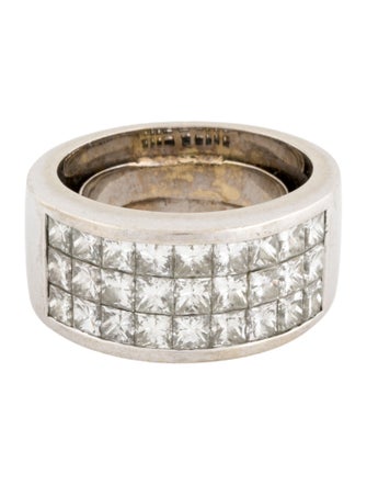 Ring 18K 3.24ctw Diamond Band Ring