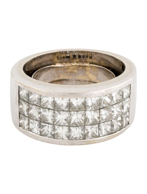 Ring 18K 3.24ctw Diamond Band Ring