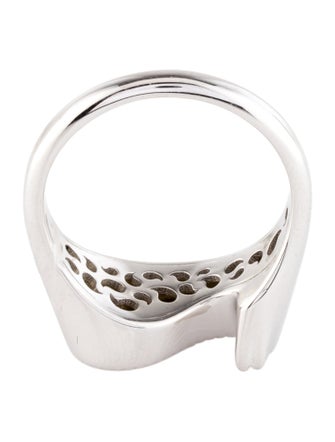 Ring 14K Lab-Grown Diamond Paisley Cocktail Ring