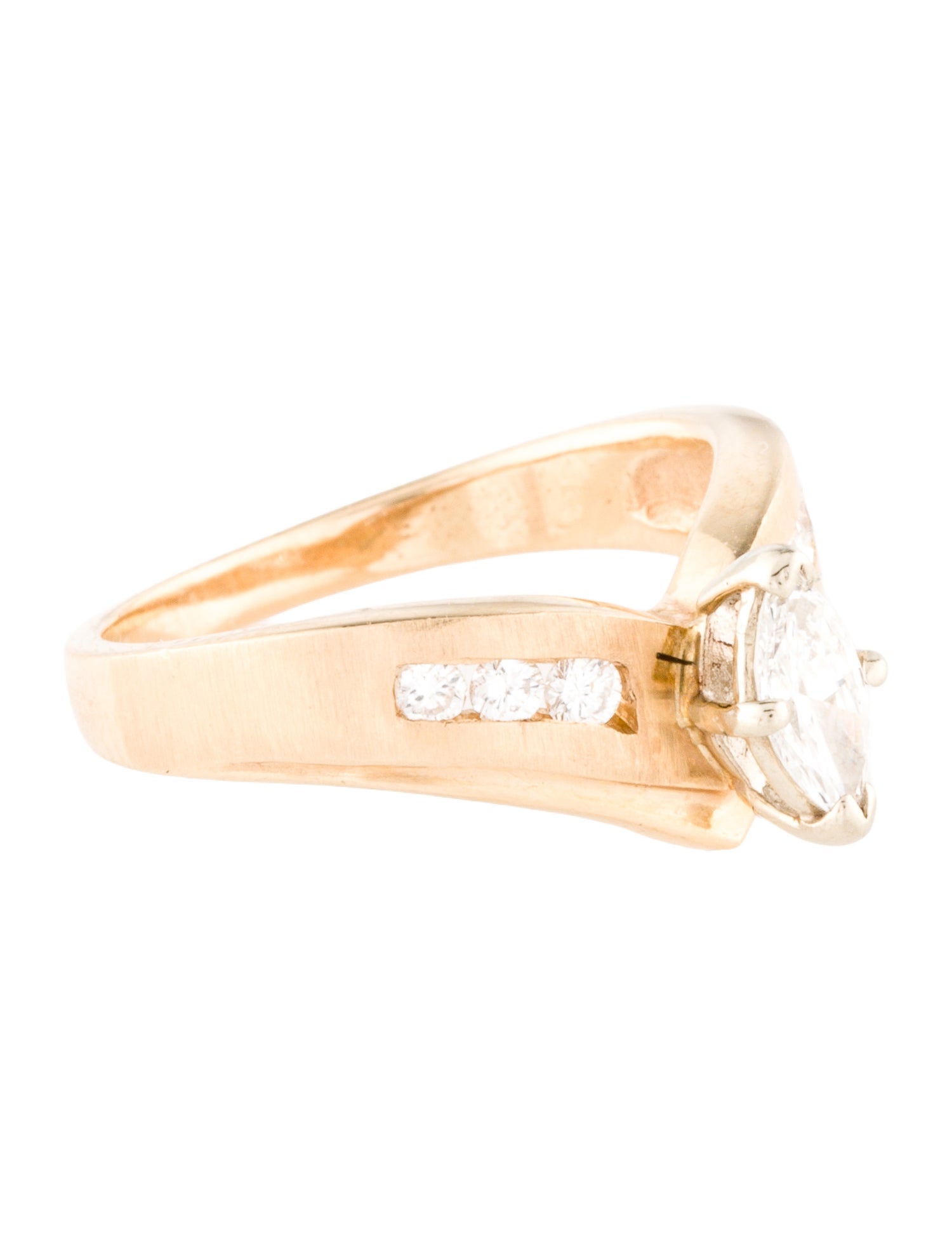 Ring 14K Diamond Cocktail Ring