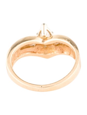 Ring 14K Diamond Cocktail Ring