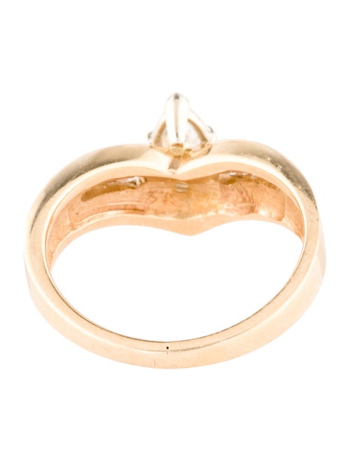 Ring 14K Diamond Cocktail Ring