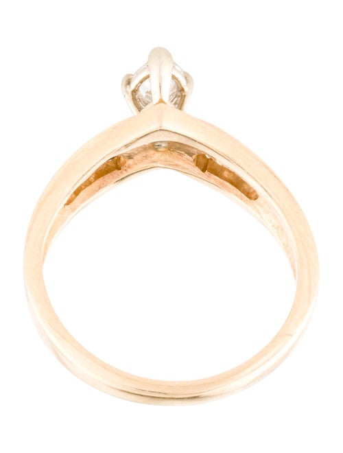 Ring 14K Diamond Cocktail Ring