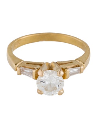 Ring 18K Diamond Engagement Ring