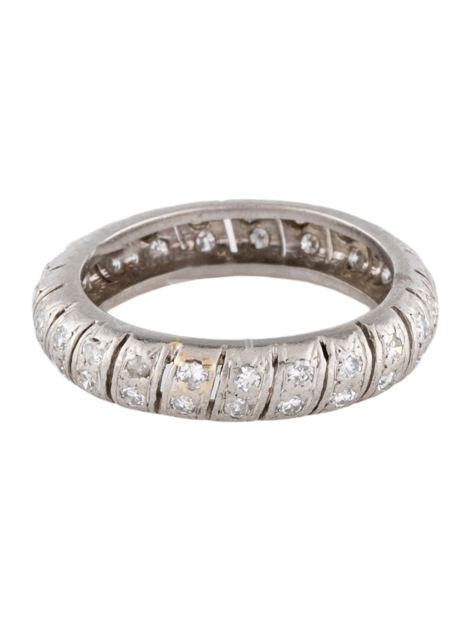 Ring Platinum Diamond Eternity Band