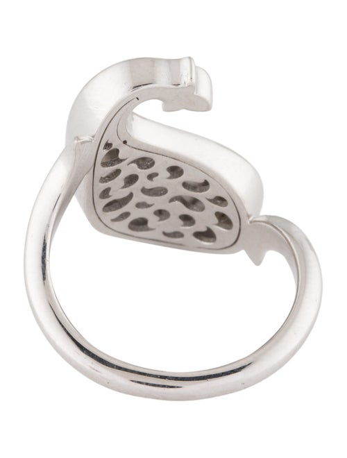 Ring 14K Lab-Grown Diamond Paisley Cocktail Ring