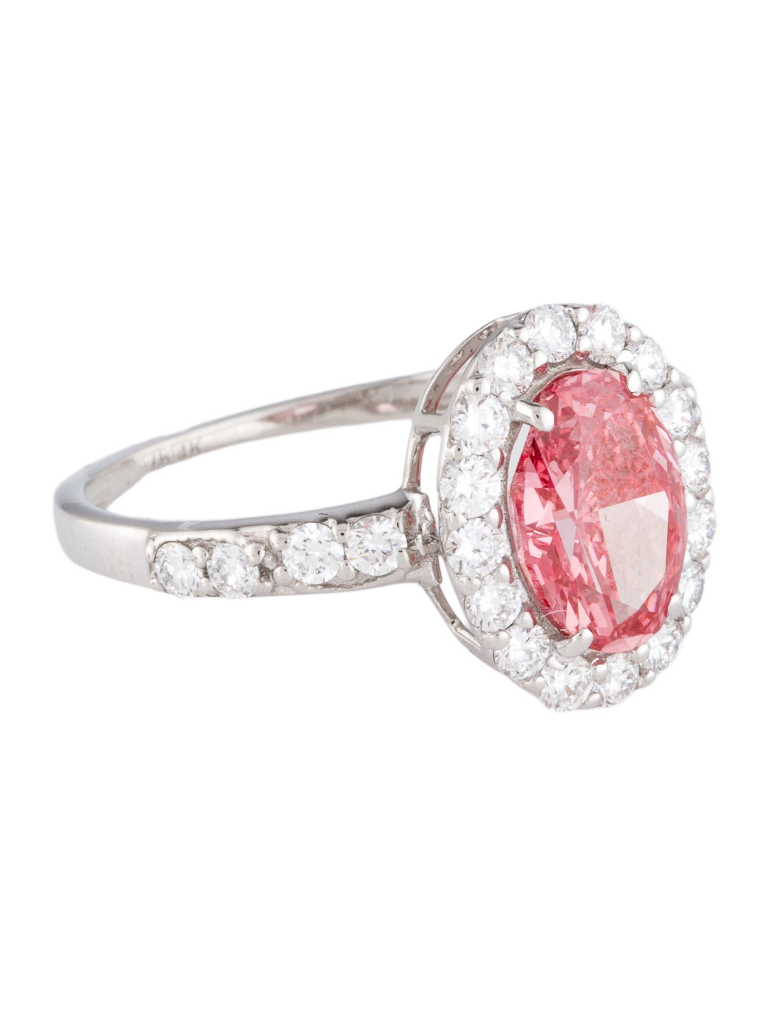 Ring 14K 1.96ctw Lab-Grown Diamond Cocktail Ring