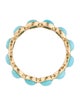 Ring 18K 2.04ctw Turquoise Eternity Band