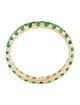 Ring 18K Emerald Eternity Band