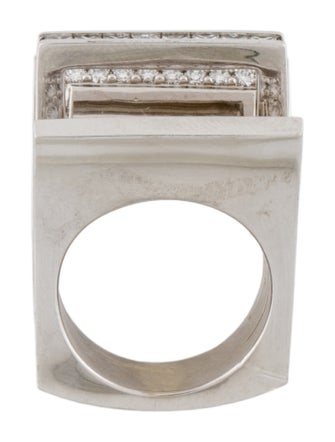 Ring Gauthier 14K 2.19ctw Diamond Three-Bar Cocktail Ring
