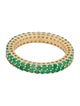 Ring 18K Emerald Eternity Band