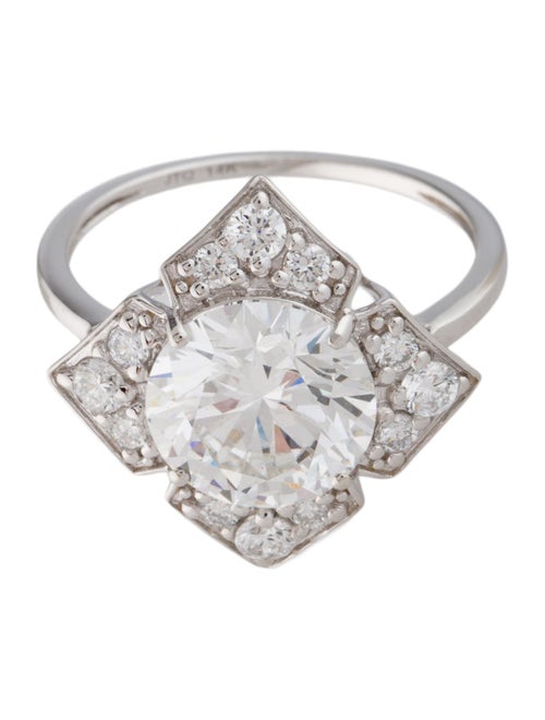 Ring 14K 3.89ctw Lab-Grown Diamond Cocktail Ring