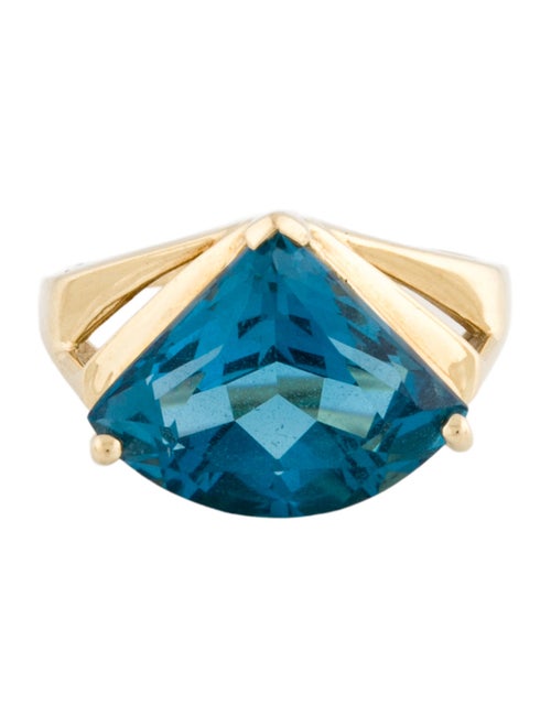 Ring 14K 6.82ctw Topaz Cocktail Ring