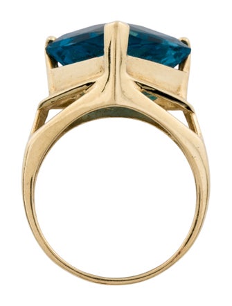 Ring 14K 6.82ctw Topaz Cocktail Ring