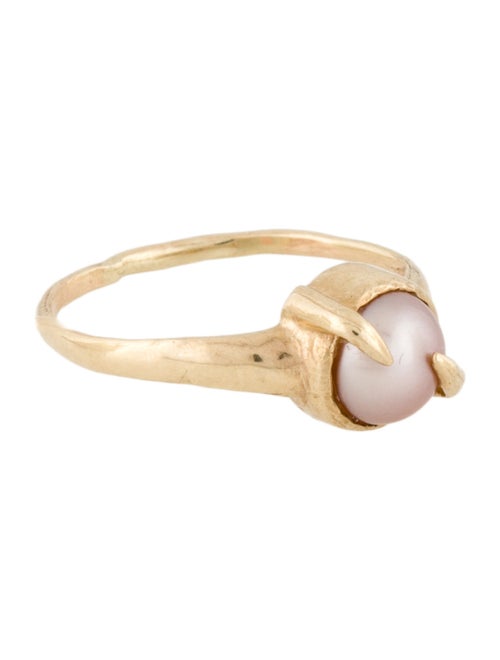 Ring 10K Pearl Cocktail Ring