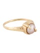 Ring 10K Pearl Cocktail Ring