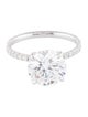 Ring 2.73ctw Lab-Grown Diamond Engagement Ring