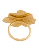 Ring 18K Diamond Flower Cocktail Ring