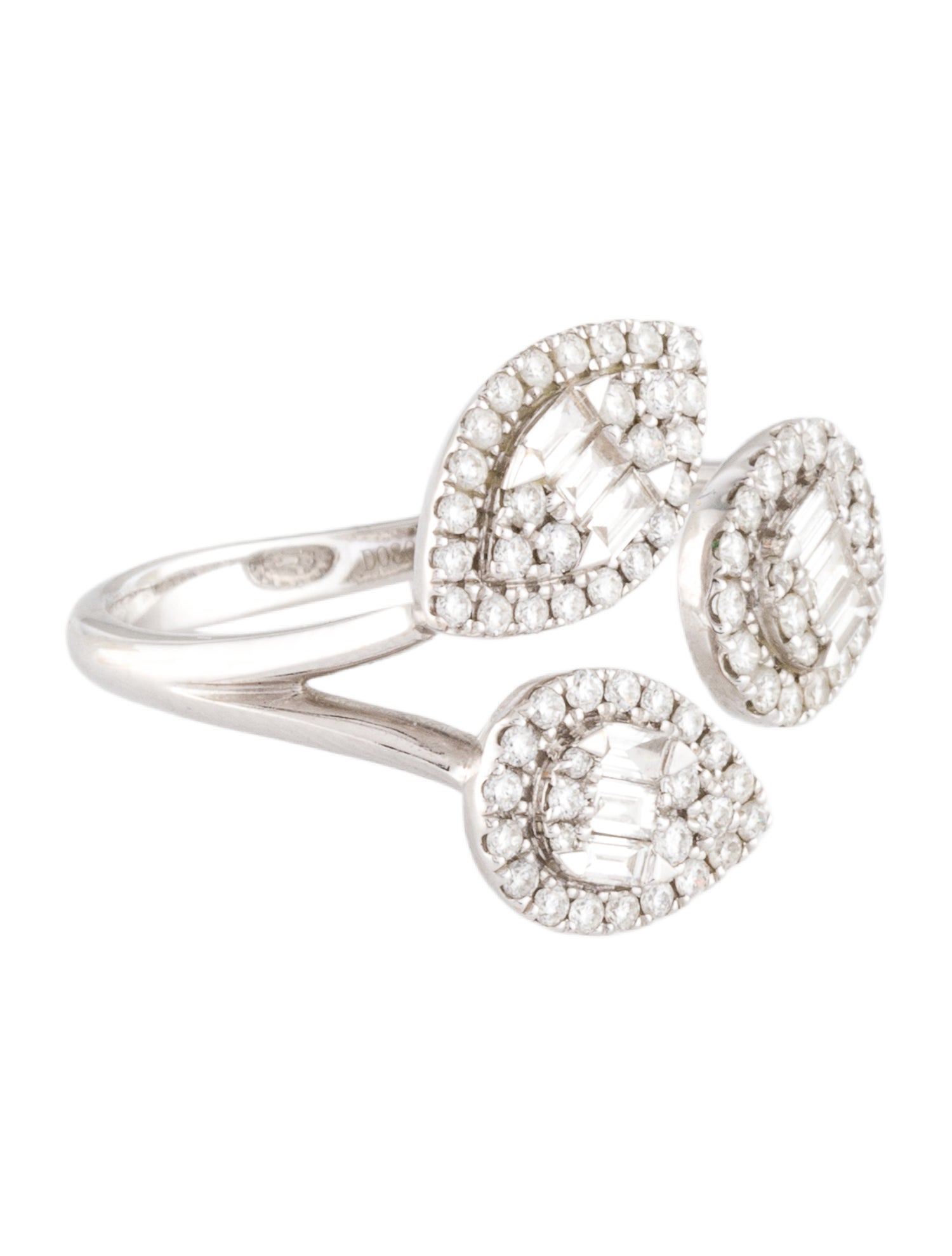 Ring 18K Diamond Cocktail