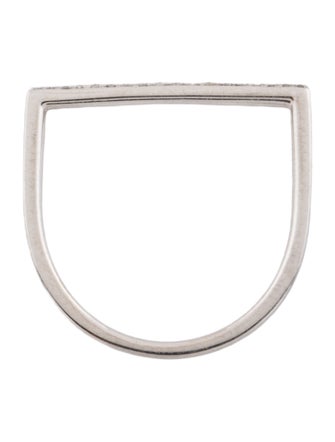 Ring 14K Diamond Flat Stacking Band